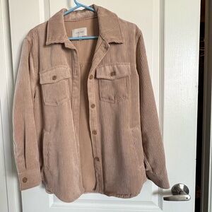 Love Tree. Corduroy button up